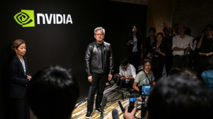 Pour le patron de Nvidia, la croissance de l'IA n'en est qu'"&agrave; ses d&eacute;buts"