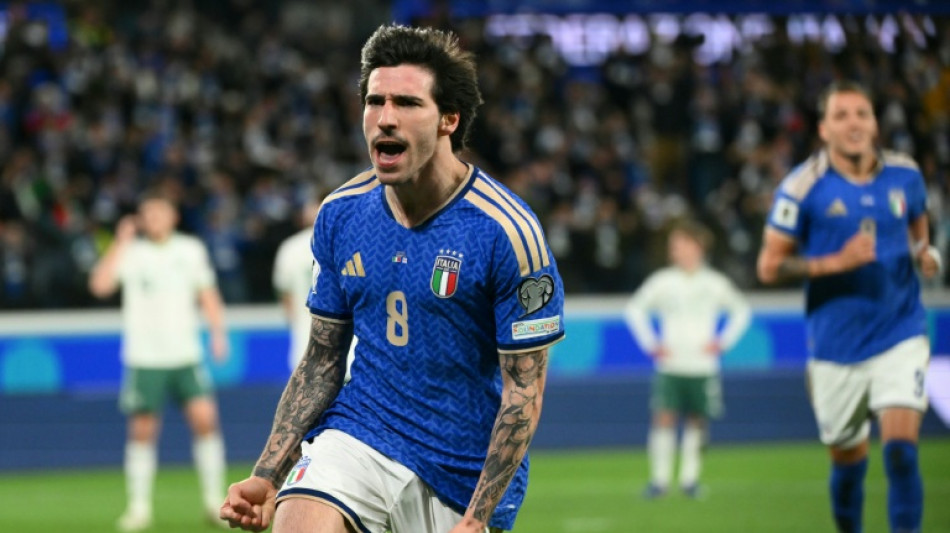 Mondial-2026/Barrages: l'Italie passe l'obstacle nord-irlandais et ira d&eacute;fier la Bosnie