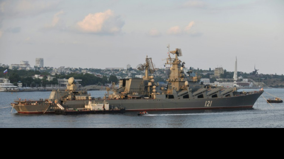 Russischer Kreuzer "Moskwa" nach Besch&auml;digung im Ukraine-Krieg gesunken 