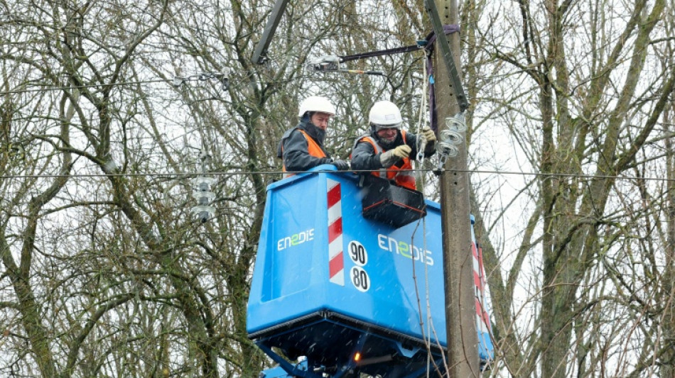 Canicule: 20.000 foyers restent priv&eacute;s d'&eacute;lectricit&eacute; apr&egrave;s les orages (Enedis)
