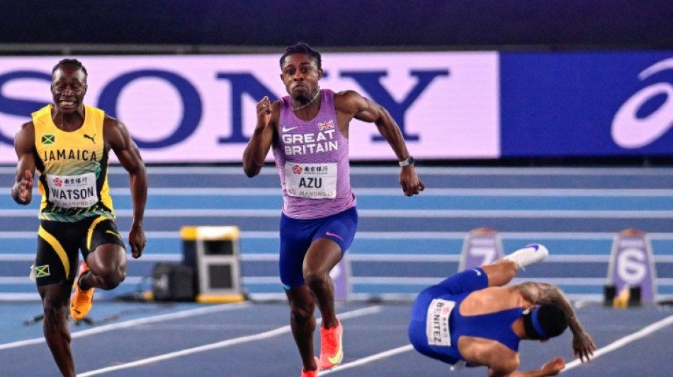 Athl&eacute;tisme: le Britannique Azu en or sur 60 m&egrave;tres, Ingebrigtsen d&eacute;bute facilement ses Mondiaux