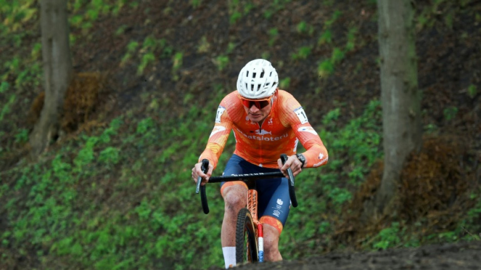 Van der Poel romps to record eighth cyclo-cross world title