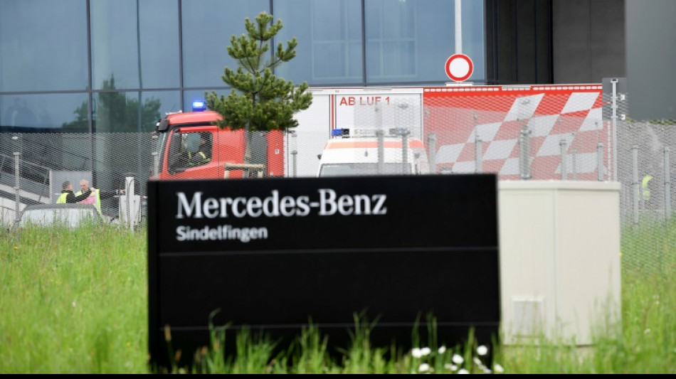 Nach t&ouml;dlichen Sch&uuml;ssen in Mercedes-Werk in Sindelfingen Motiv noch unklar