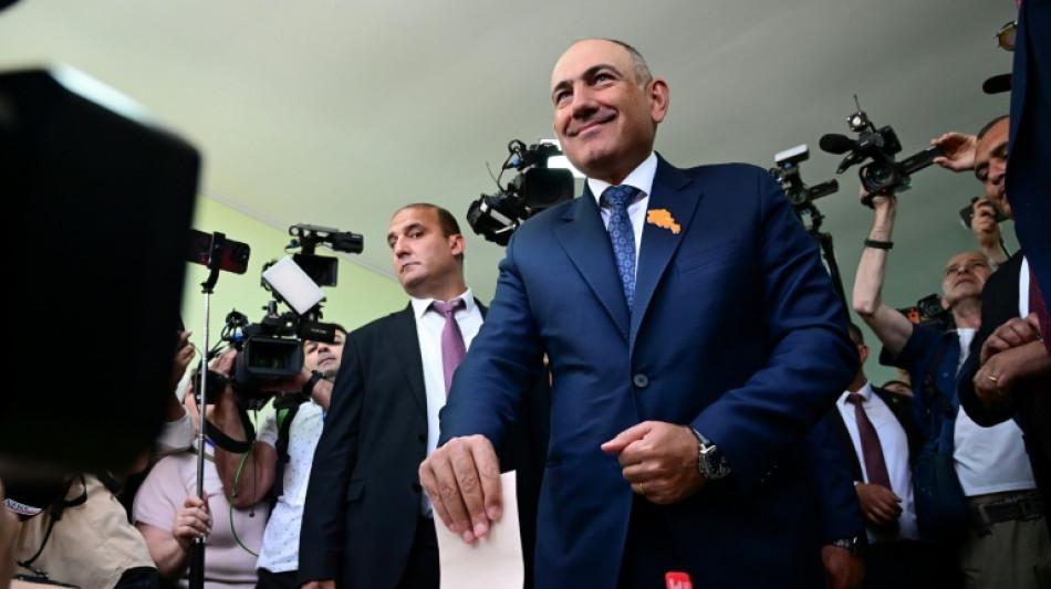 Armenia PM heads for win to cement Westward shift