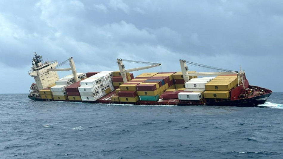 Un porte-conteneurs transportant des "marchandises dangereuses" coule au large de l'Inde