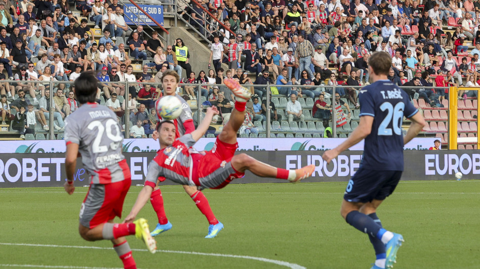 Serie A: Cremonese-Lazio 1-2
