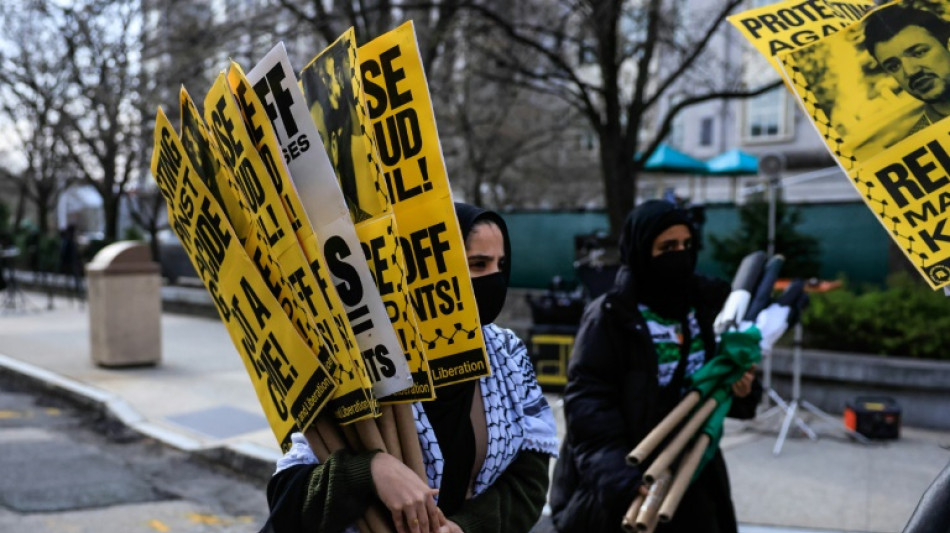 Estudiante palestino detenido durante una entrevista para la ciudadanía de EEUU