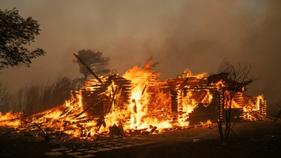 Multiplication des incendies de for&ecirc;t en Gr&egrave;ce 