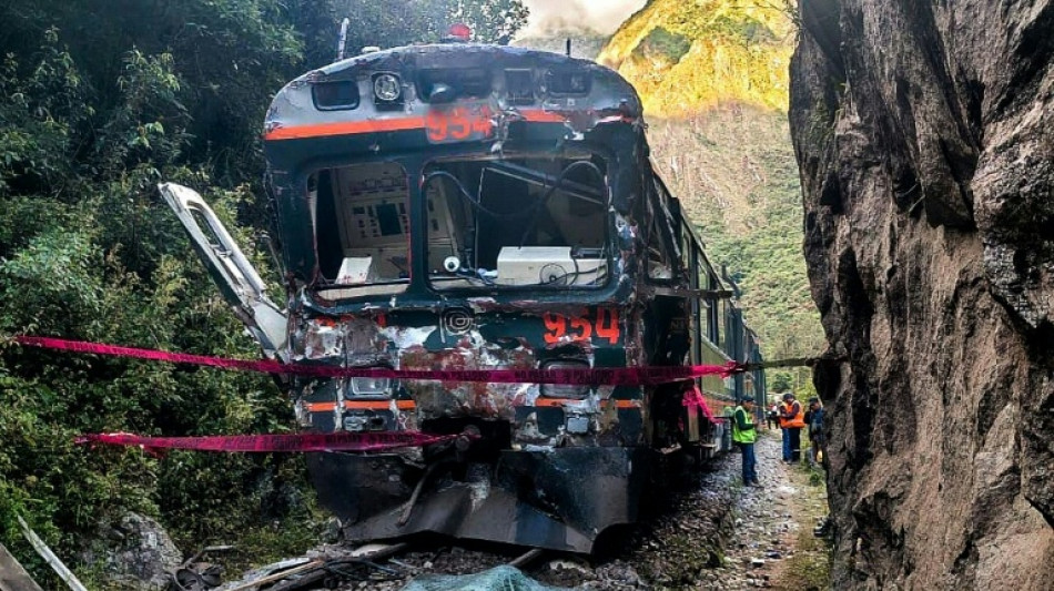 P&eacute;rou: au moins un mort et 40 bless&eacute;s dans un accident de train au Machu Picchu 