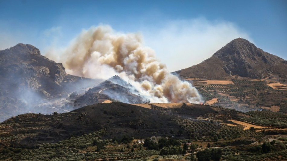 New blazes in Greece as strong winds hamper firefighting