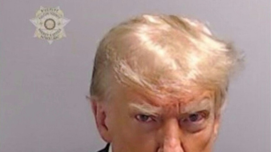 Instant classic: Trump mug shot joins star-studded rogues' gallery