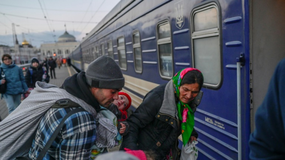 2,5 millions de personnes ont fui la guerre "insens&eacute;e" en Ukraine, selon l'ONU