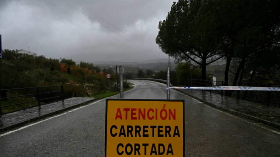 D&eacute;pression Leonardo: habitants &eacute;vacu&eacute;s, trains &agrave; l'arr&ecirc;t et &eacute;coles ferm&eacute;es en Andalousie