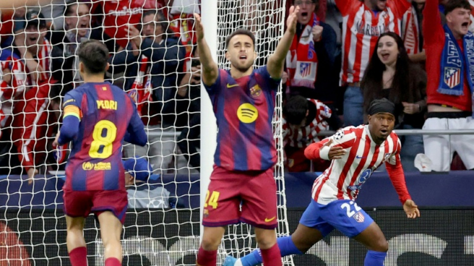 Atletico resist Barca to reach Champions League semis