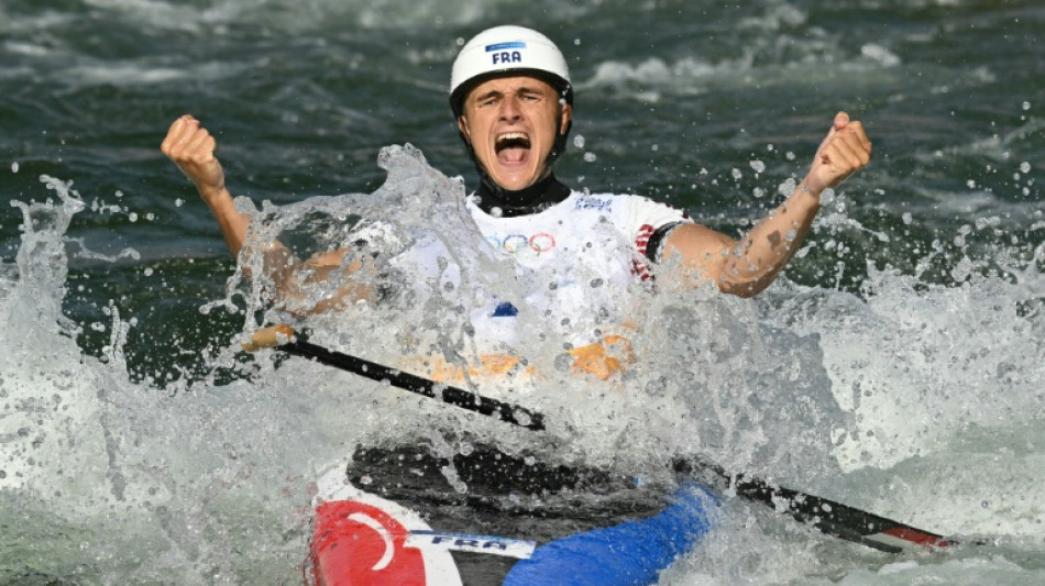 Cano&euml; slalom: Gestin en or et dans le sillage d'Estanguet