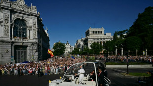 Over one million people attend pope's mass in Madrid