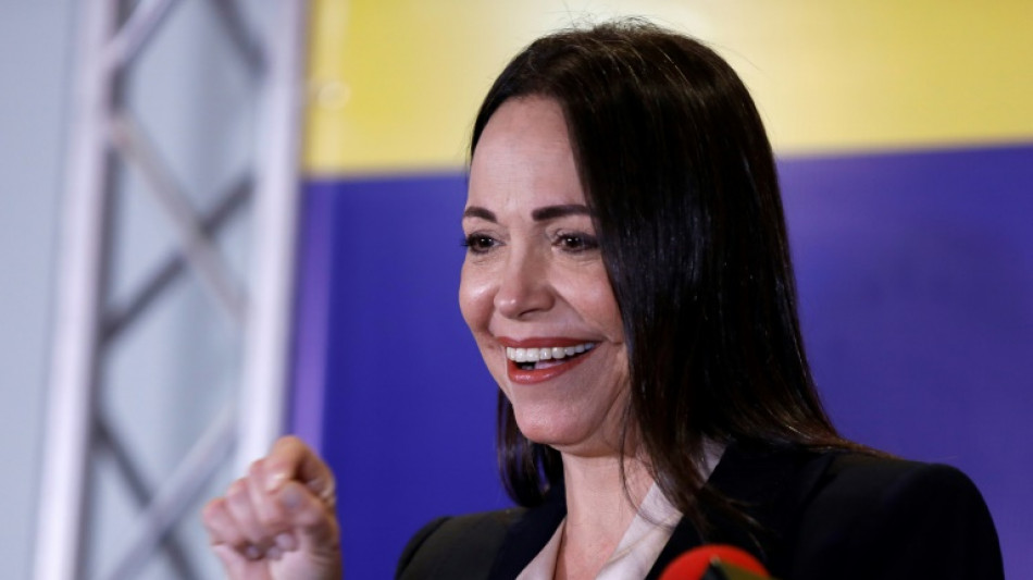 "&iexcl;Me voy a inscribir!": opositora Machado minimiza inhabilitaci&oacute;n para enfrentar a Maduro