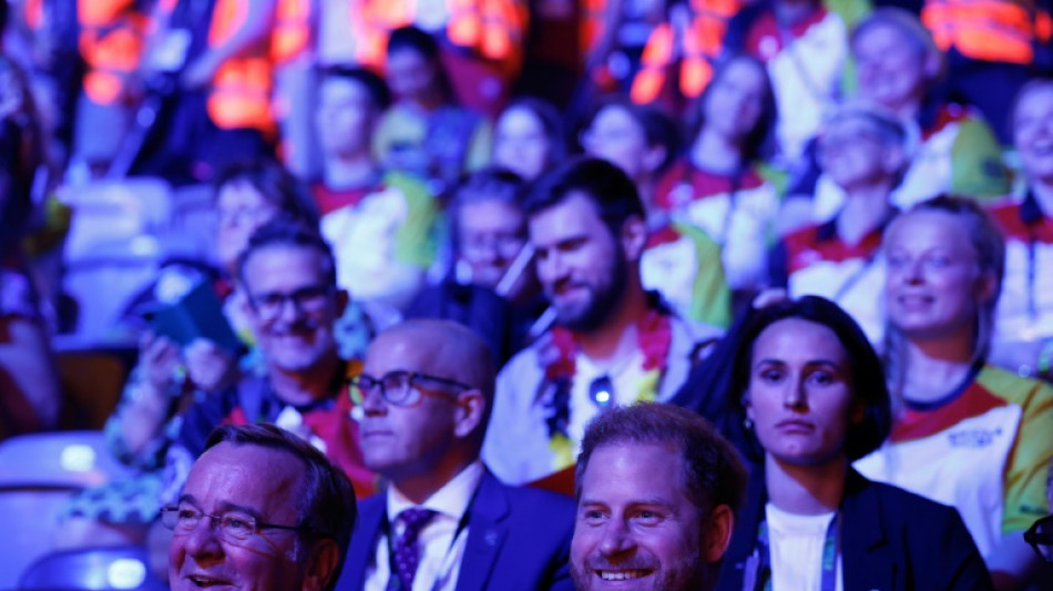 Britischer Prinz Harry bei Er&ouml;ffnung der Invictus Games in D&uuml;sseldorf