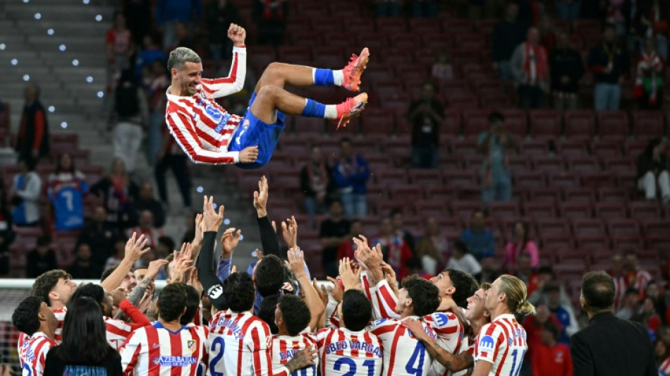 Griezmann apologetic on emotional Atletico Madrid farewell
