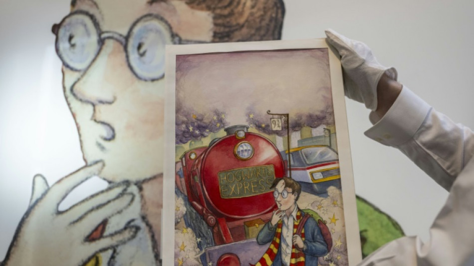 Ilustra&ccedil;&atilde;o do primeiro volume de 'Harry Potter' &eacute; leiloada por US$ 1,9 milh&atilde;o