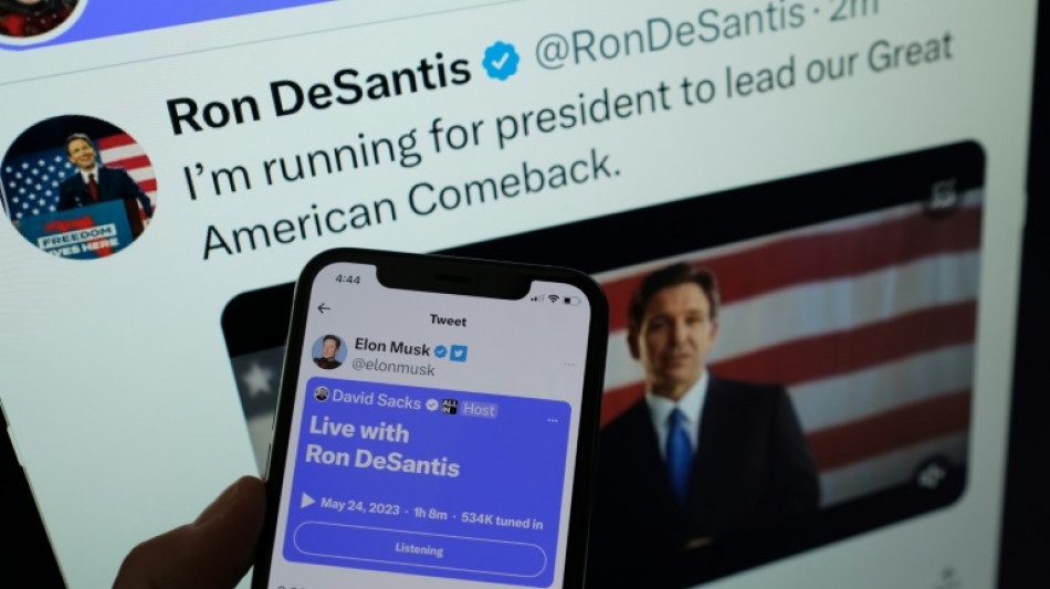 Holpriger Start f&uuml;r Ron DeSantis in US-Pr&auml;sidentschaftsrennen 2024