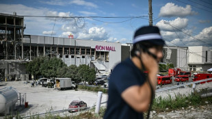 Sniffer dogs search mall wrecked after Japan quake