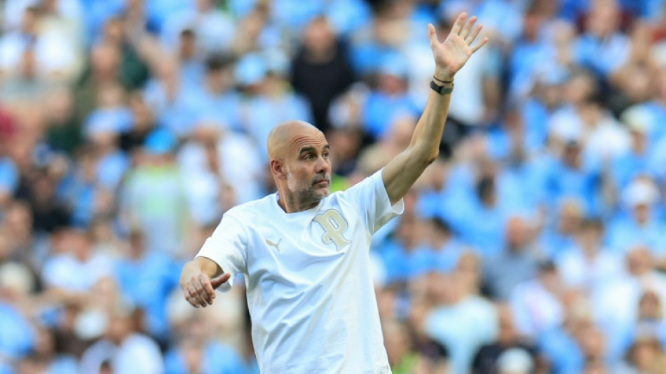 Italian FA chief says in touch with Guardiola over coaching vacancy