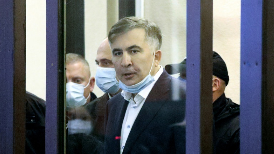 El expresidente de Georgia Saakashvili anuncia otra huelga de hambre en prisi&oacute;n