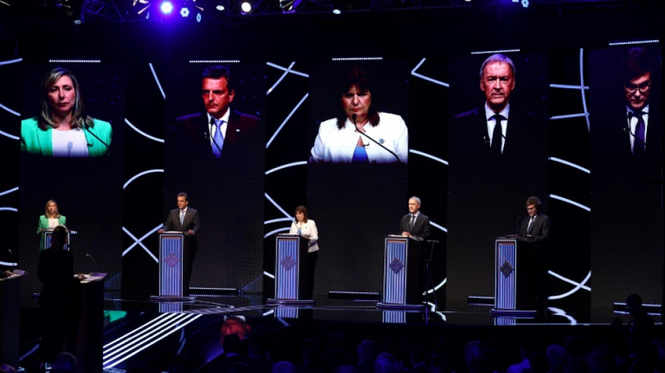 Candidatos a la presidencia de Argentina chocan en propuestas econ&oacute;micas