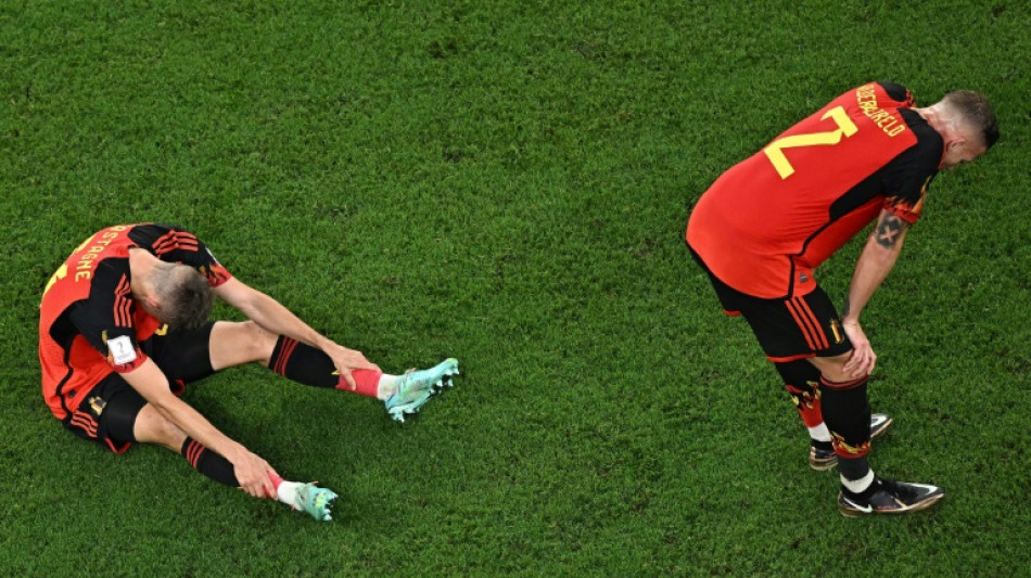 Mondial: clap de fin pour la Belgique, la Croatie poursuit sa route
