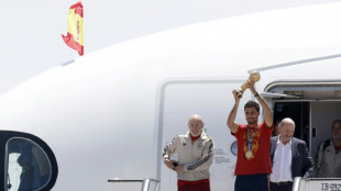 Plane carrying Spain's World Cup winning team lands in Madrid