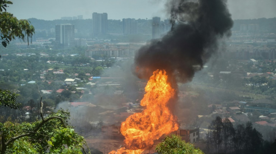 Malaisie: plus de 100 blessés dans un incendie après une fuite sur un gazoduc