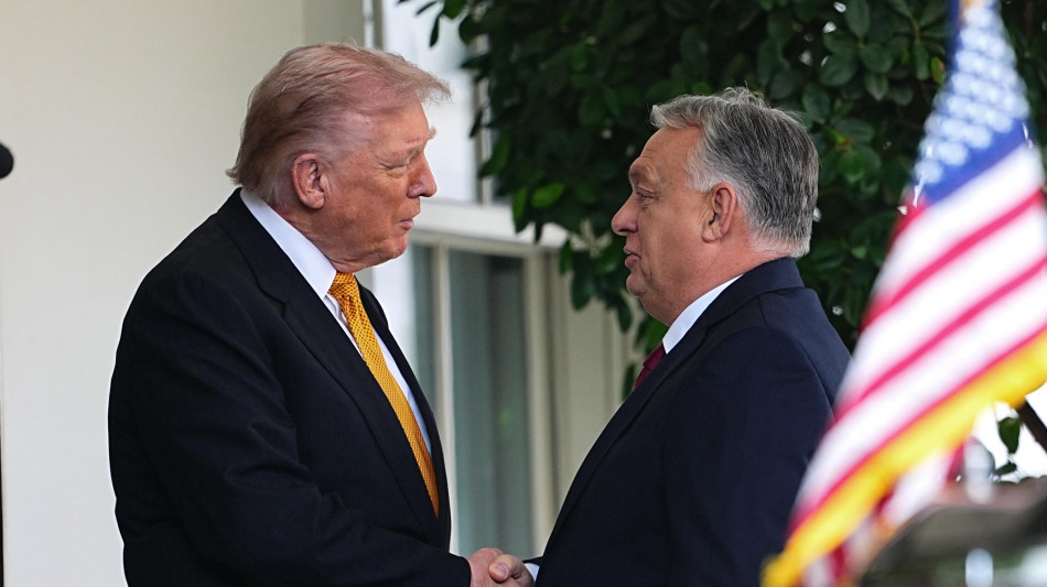 Trump al telefono al comizio di Orban, 'ha fatto un grande lavoro'