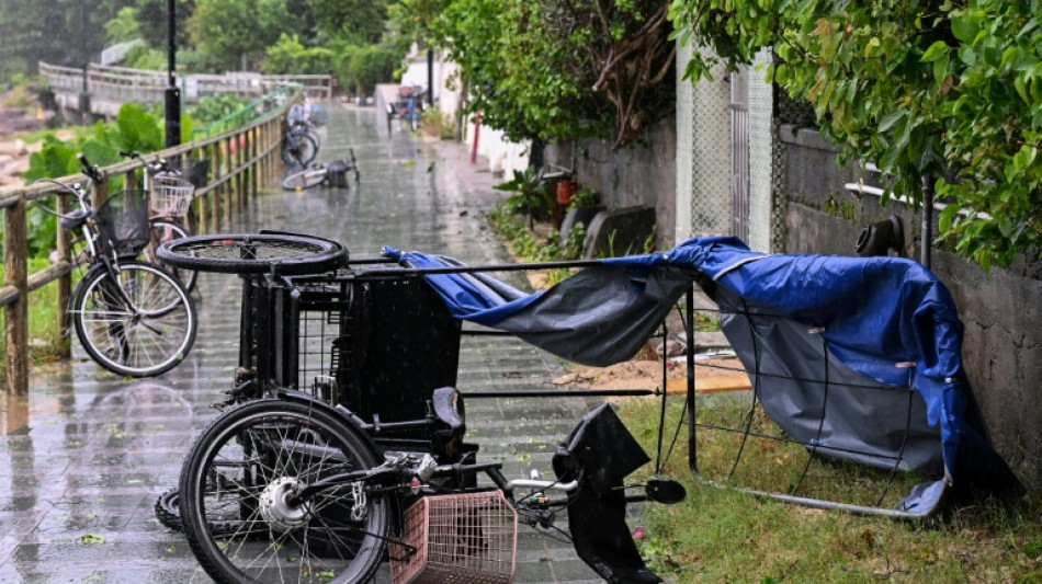 Taifun "Noul" trifft in China auf Land