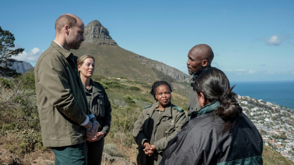 En Afrique du Sud, le prince William annonce un soutien financier pour les rangers africains