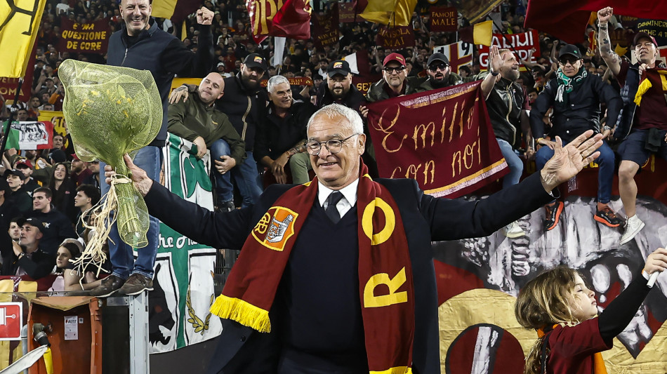 Ranieri, Roma in Champions? Penso che la Juve abbia pi&ugrave; chance