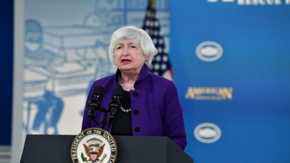 Fuerte inflaci&oacute;n en Estados Unidos "no es tolerable", dice Janet Yellen a la AFP