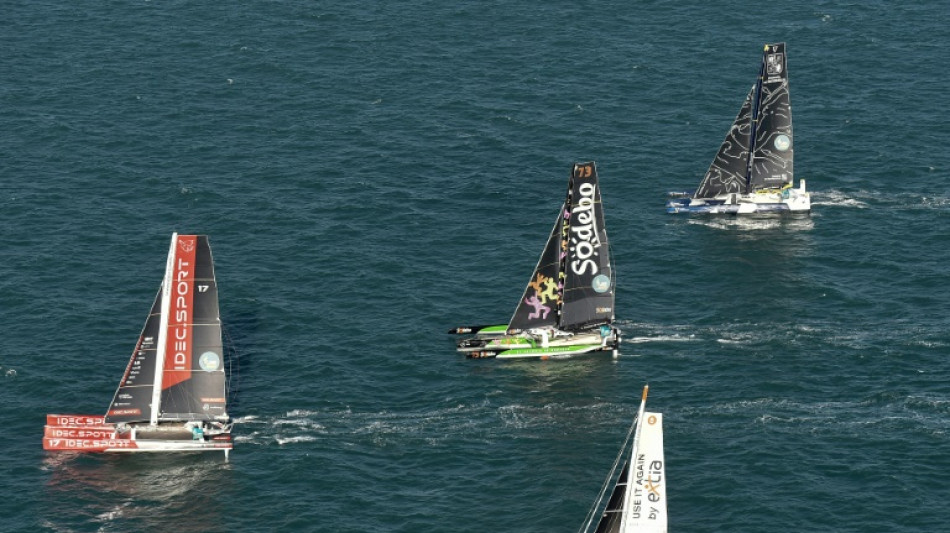 Route du Rhum: Caudrelier poursuivi par Gabart &agrave; l'approche de la Guadeloupe