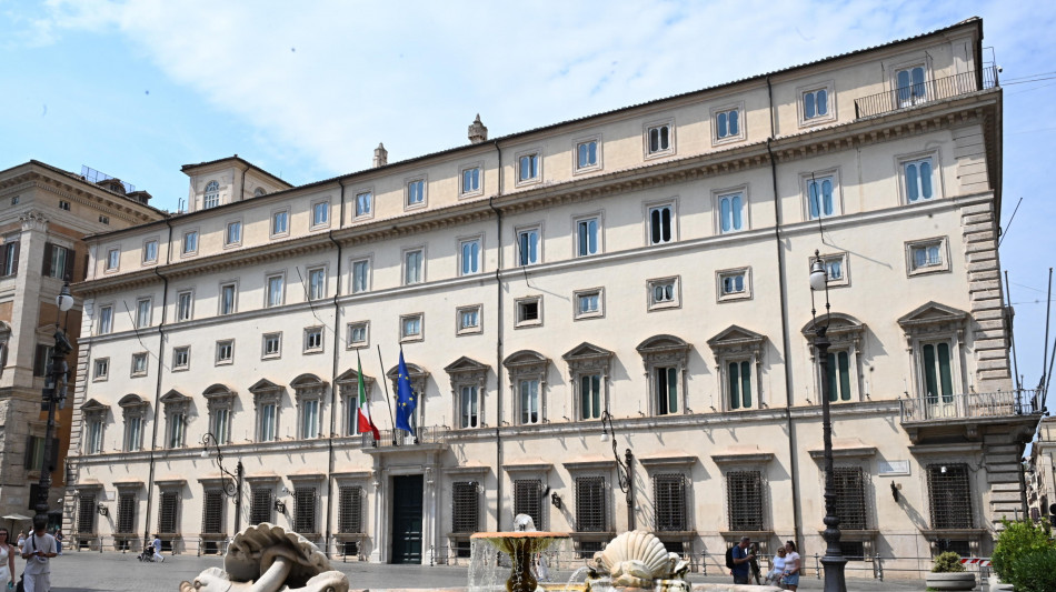 Ponte sullo Stretto, riunione di governo a Palazzo Chigi