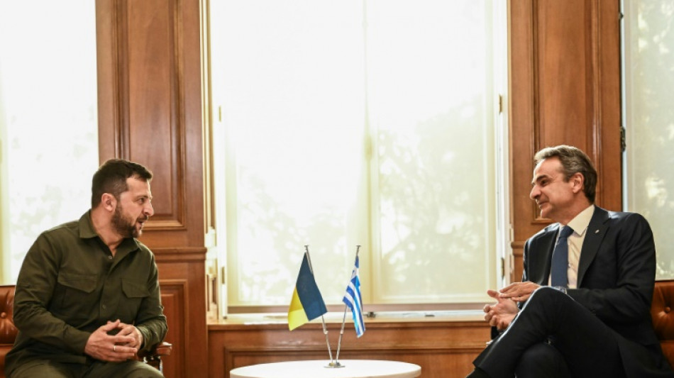 Zelensky in Athens to meet EU, Balkan leaders: Greek officials