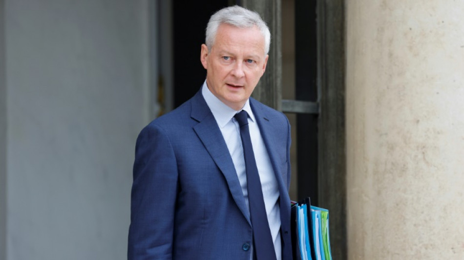Fiscalit&eacute; des entreprises: la suppression de la CVAE &eacute;tal&eacute;e sur deux ans, confirme Bruno Le Maire
