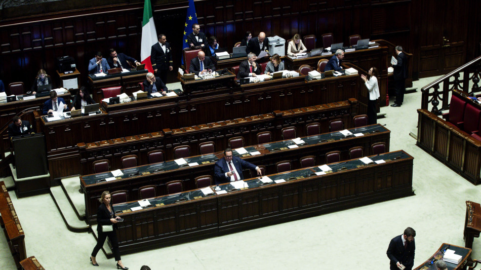 Ok Camera alla risoluzione di maggioranza sul Psb, 183 s&igrave;