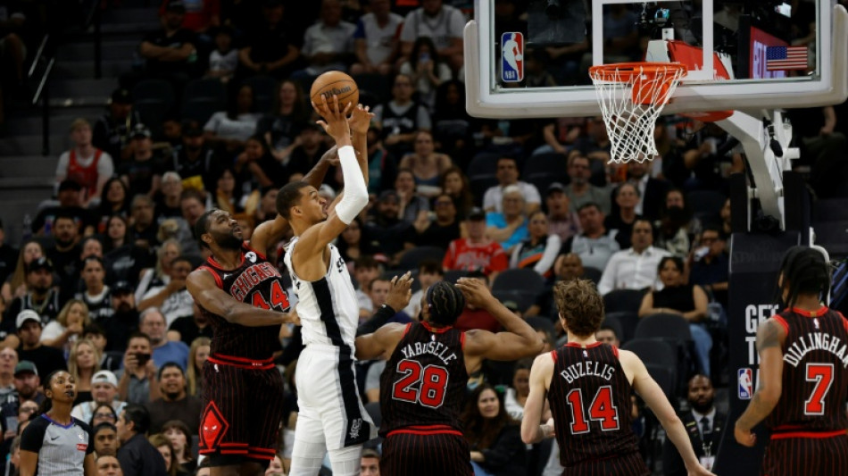 NBA: Wembanyama flambe avec 41 points contre les Bulls