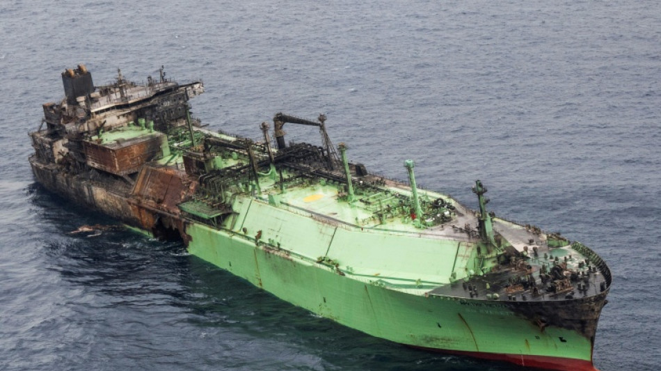 M&eacute;thanier russe &agrave; la d&eacute;rive en M&eacute;diterran&eacute;e : aucun signe de dispersion des hydrocarbures