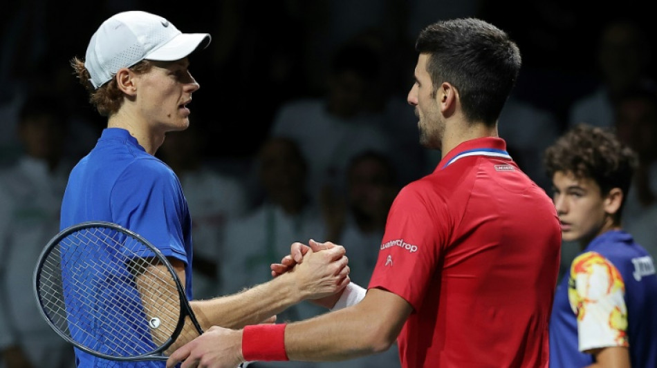 Coupe Davis: Djokovic chute face &agrave; Sinner, le double d&eacute;cisif
