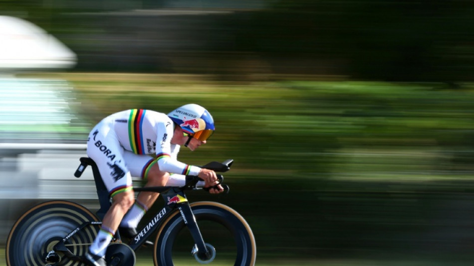 Evenepoel wins 'special' Tour de France individual time-trial