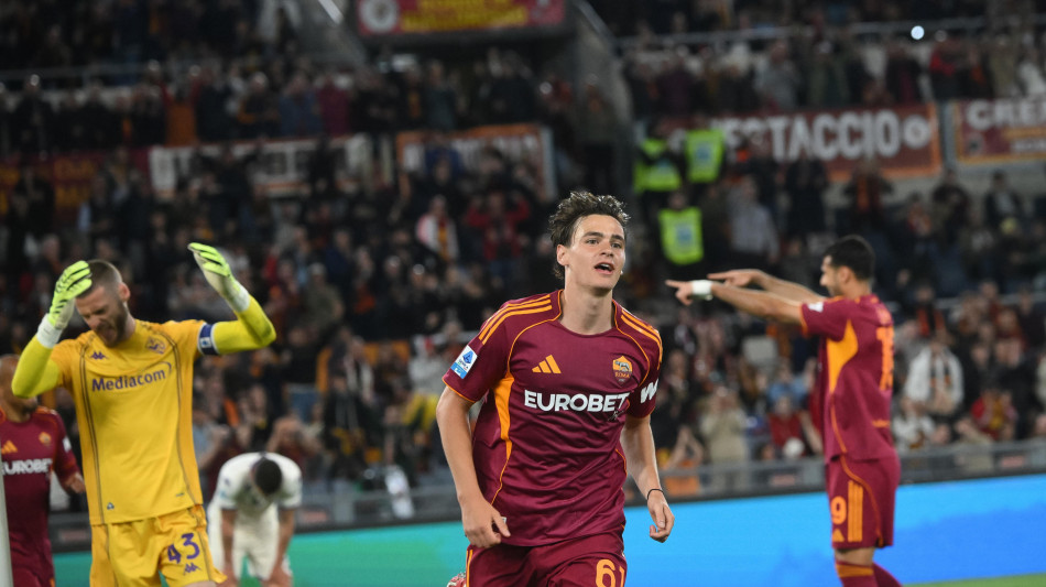 Troppa Roma per questa Fiorentina, viola travolti