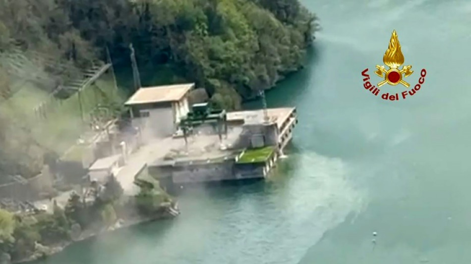 Explosion dans une centrale hydro&eacute;lectrique en Italie: cinq morts, selon un nouveau d&eacute;compte