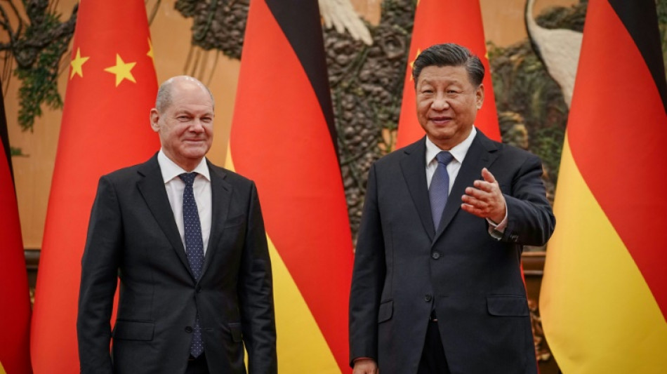 Scholz en Chine pour des discussions d&eacute;licates sur le commerce