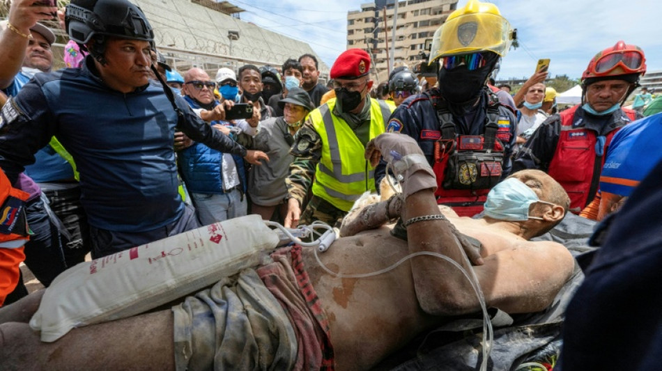 Suche in Erdbebenregion in Venezuela dauert an - Hoffnung auf weitere &Uuml;berlebende sinkt
